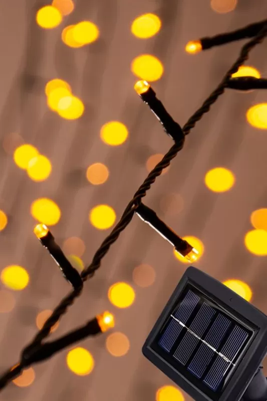 Outdoor Christmas Lights<Christmas Tree World 100 Led Solar Powered String Lights (6 Colours)