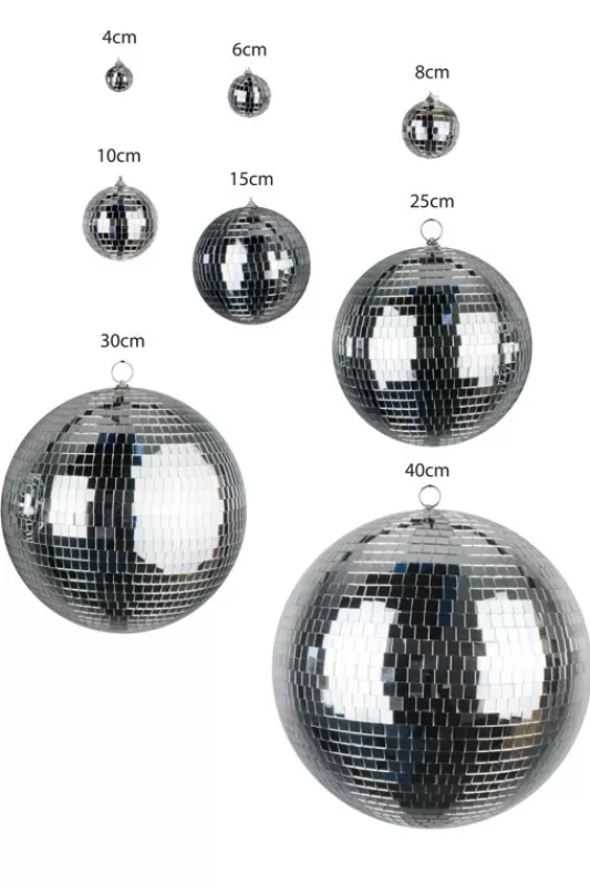 Small Christmas Baubles<Christmas Tree World 24Pc 4Cm Mirror Ball Baubles