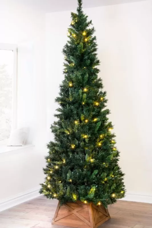 Ultra Realistic Christmas Trees<Christmas Tree World 7Ft Pre-Lit Pop Up Tree