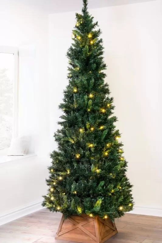 Ultra Realistic Christmas Trees<Christmas Tree World 7Ft Pre-Lit Pop Up Tree