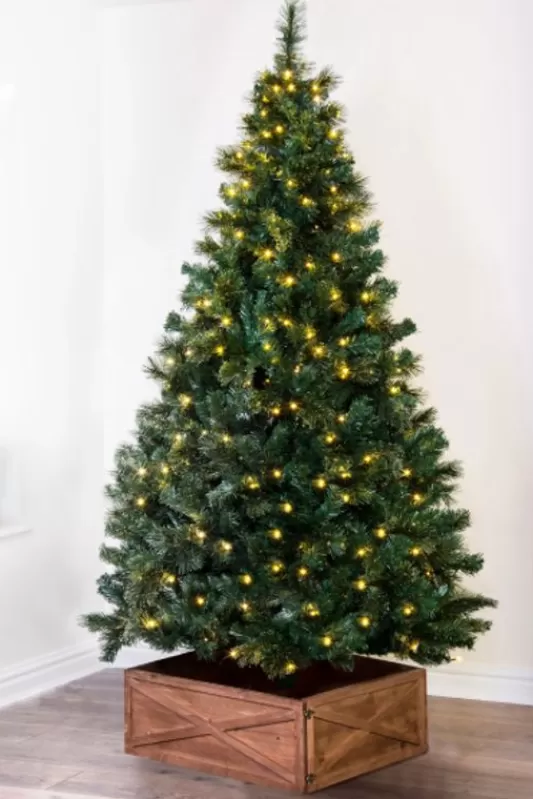 Tall Christmas Trees<Christmas Tree World The 10Ft Pre-Lit Majestic Dew Pine Tree