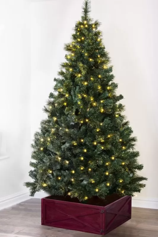 Tall Christmas Trees<Christmas Tree World The 10Ft Pre-Lit Majestic Dew Pine Tree