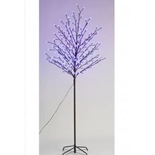 3 Foot Pre Lit Christmas Trees<Christmas Tree World The 3Ft Blue Led Blossom Tree