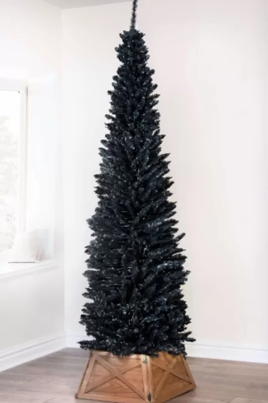 Slim Christmas Trees<Christmas Tree World The 5Ft Black Italian Pencilimo Tree