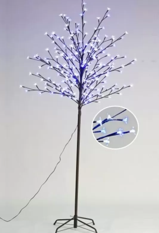 Outdoor Artificial Trees<Christmas Tree World The 5Ft Led Blossom Tree (7 Colours Available)