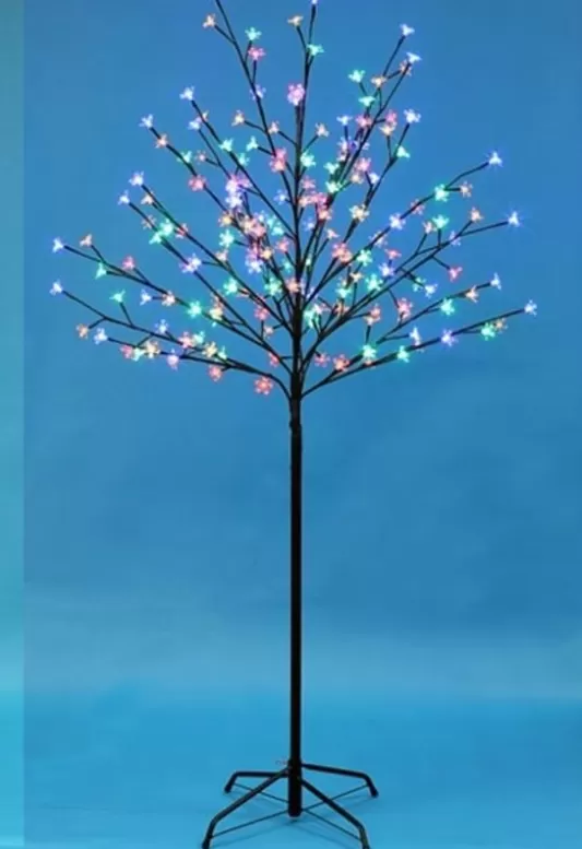 Outdoor Artificial Trees<Christmas Tree World The 5Ft Led Blossom Tree (7 Colours Available)