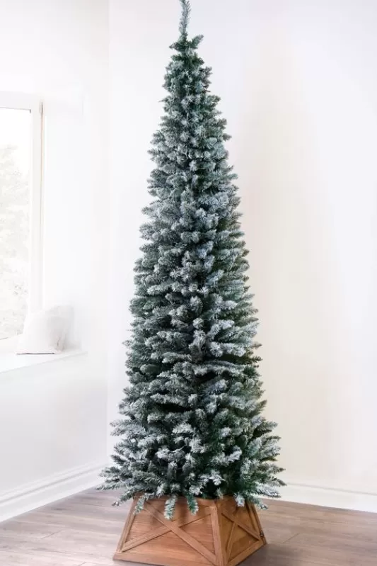 Slim Christmas Trees<Christmas Tree World The 6Ft Snowy Pencil Tree