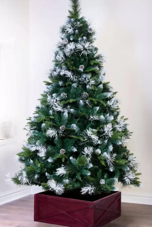 Ultra Realistic Christmas Trees<Christmas Tree World The 7Ft Snowy Scots Pine Tree