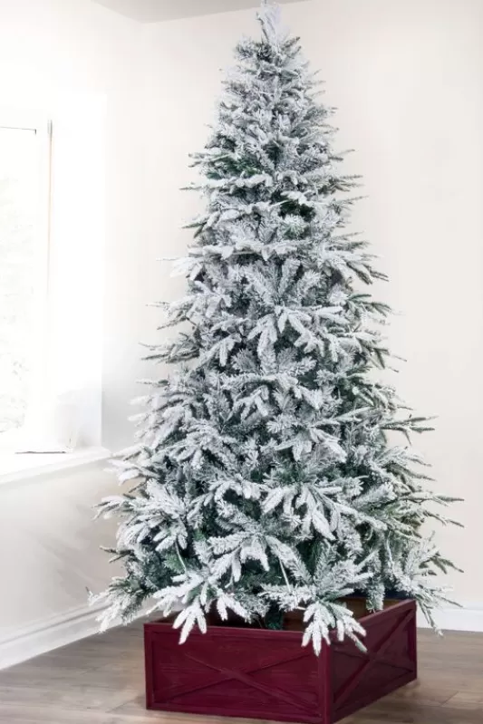 Ultra Realistic Christmas Trees<Christmas Tree World The 8Ft Snowy Alpine Tree