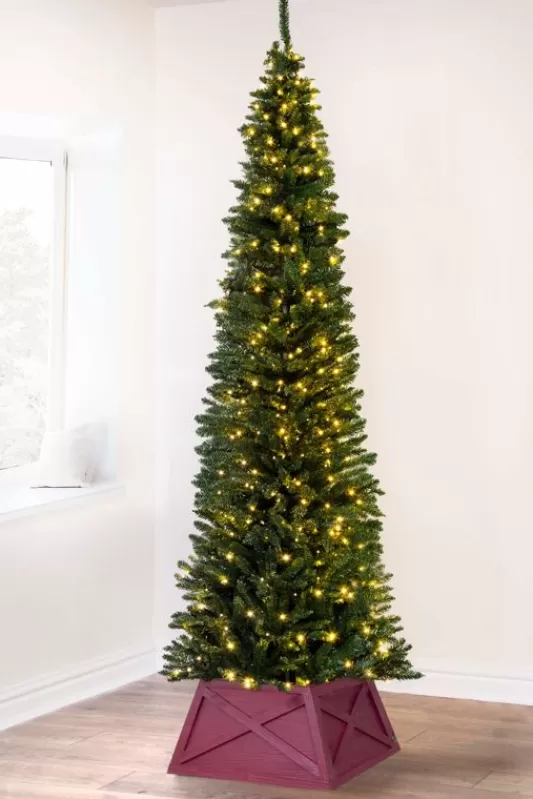 5 Foot Pre Lit Christmas Trees<Christmas Tree World The Pre-Lit 5Ft Green Italian Pencilimo Tree