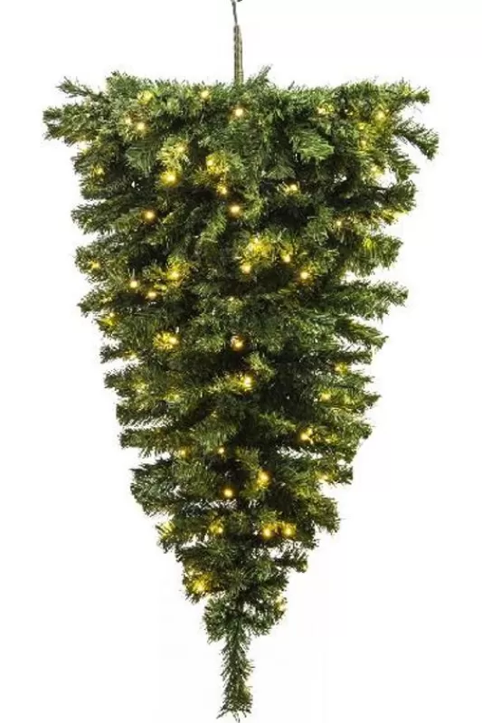 3 Foot Pre Lit Christmas Trees<Christmas Tree World The Pre-Lit Hanging Upside Down Tree (3Ft To 4Ft)