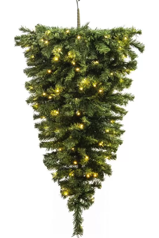 Traditional Christmas Trees<Christmas Tree World The Pre-Lit Hanging Upside Down Tree (3Ft To 4Ft)