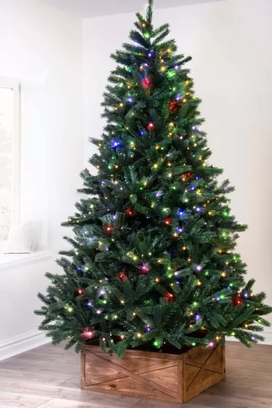 Ultra Realistic Christmas Trees<Christmas Tree World The Ultra Devonshire Fir Pre-Lit With Warm White/Multicoloured Colour Change Leds (4Ft To 12Ft)