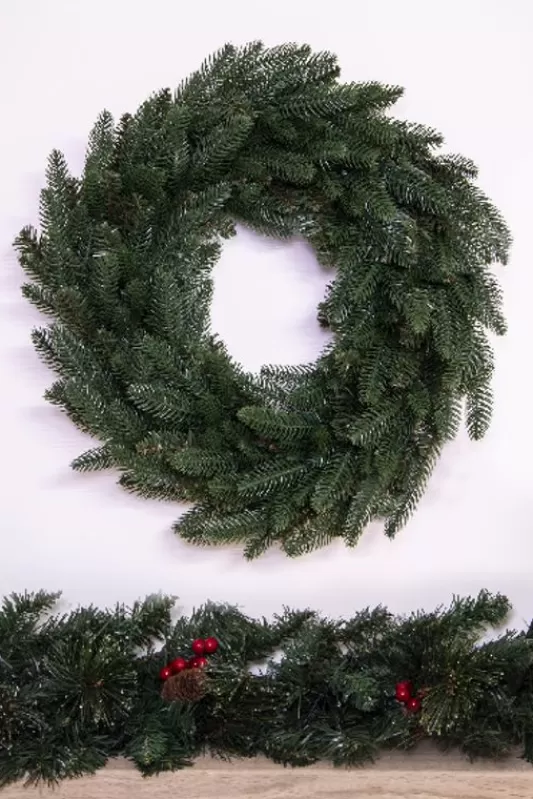 Outdoor Christmas Wreaths<Christmas Tree World The Ultra Mixed Pine Wreath (50Cm-60Cm)