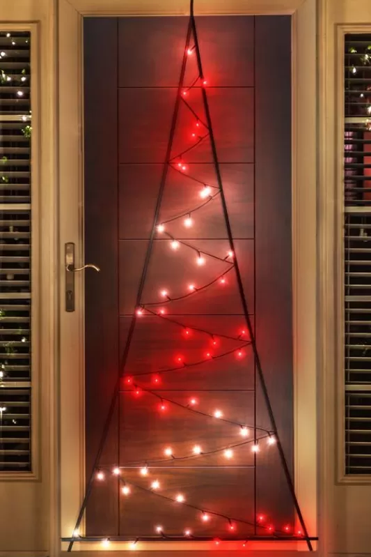 Twinkly Lights<Christmas Tree World Twinkly Light Tree 70 Rgb+W Led, Door Mounting, Plug Type G