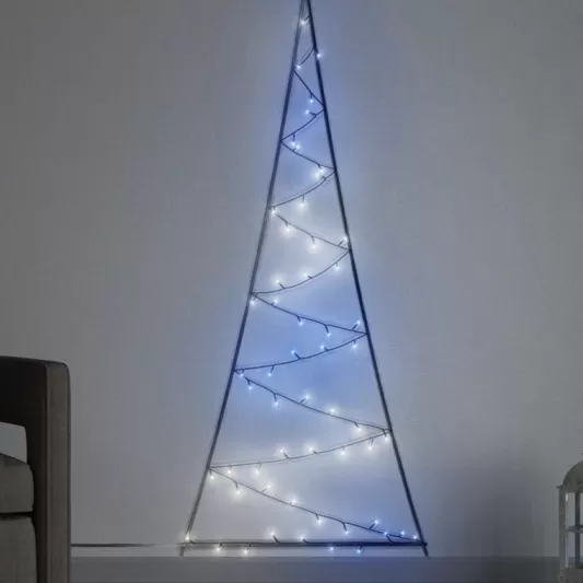 Twinkly Lights<Christmas Tree World Twinkly Light Tree 70 Rgb+W Led, Door Mounting, Plug Type G