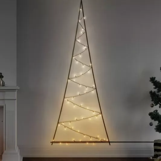 Twinkly Lights<Christmas Tree World Twinkly Light Tree 70 Rgb+W Led, Door Mounting, Plug Type G